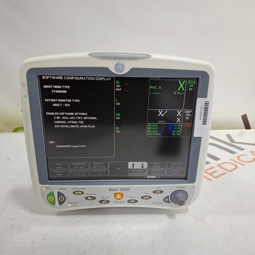GE Healthcare GE Healthcare Dash 5000 - Masimo SpO2 Patient Monitor Patient Monitors reLink Medical
