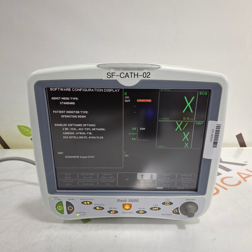 GE Healthcare GE Healthcare Dash 5000 - Masimo SpO2 Patient Monitor Patient Monitors reLink Medical