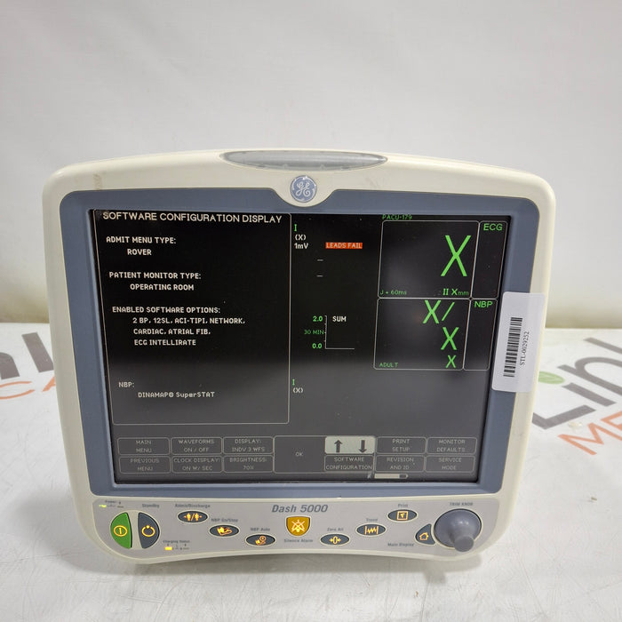 GE Healthcare GE Healthcare Dash 5000 - Masimo SpO2 Patient Monitor Patient Monitors reLink Medical