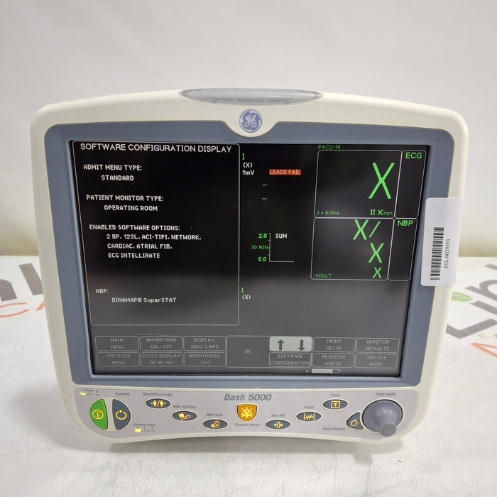 GE Healthcare GE Healthcare Dash 5000 - Masimo SpO2 Patient Monitor Patient Monitors reLink Medical