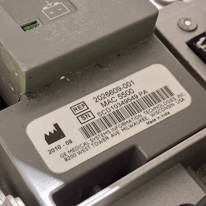 GE Healthcare MAC 5500 ECG with CAM Module