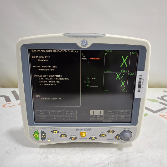 GE Healthcare GE Healthcare Dash 5000 - Masimo SpO2 Patient Monitor Patient Monitors reLink Medical