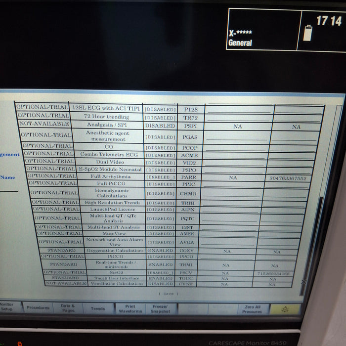 GE Healthcare GE Healthcare Carescape B450 Post Anesthesia Care Patient Monitor Patient Monitors reLink Medical
