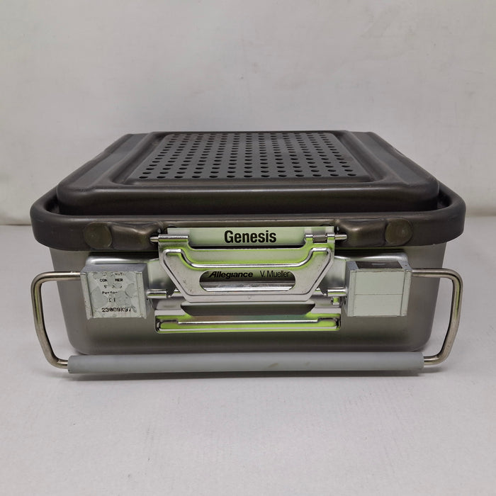V. Mueller Genesis 12"x12"x5" Sterilization Case
