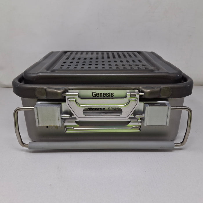 V. Mueller Genesis 12"x12"x5" Sterilization Case