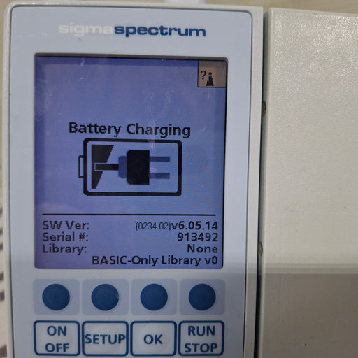 Baxter Baxter Sigma Spectrum 6.05.14 with A/B/G/N Battery Infusion Pump Infusion Pump reLink Medical