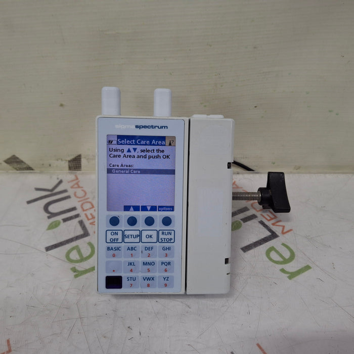 Baxter Baxter Sigma Spectrum 6.05.14 with A/B/G/N Battery Infusion Pump Infusion Pump reLink Medical