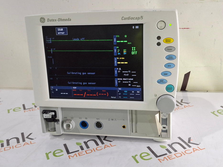 Datex-Ohmeda Cardiocap 5 Anesthesia Monitor