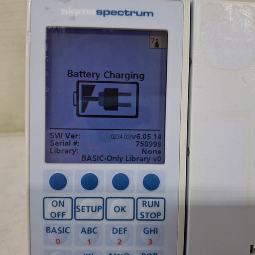 Baxter Baxter Sigma Spectrum 6.05.14 with A/B/G/N Battery Infusion Pump Infusion Pump reLink Medical