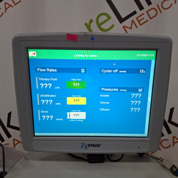 NxStage Medical Inc. NxStage Medical Inc. System One S Hemodialysis Unit Dialysis reLink Medical