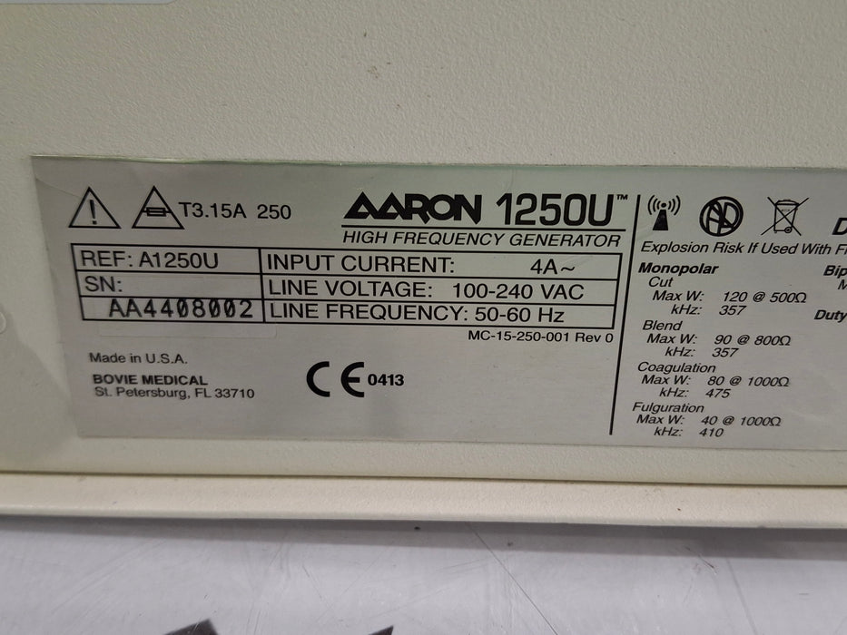 Bovie Aaron 1250 Electrosurgical Unit