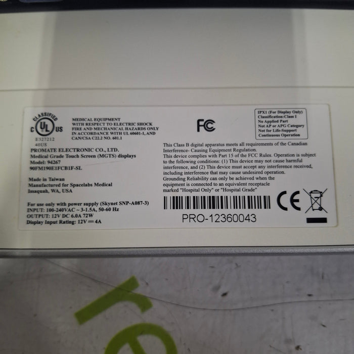 Spacelabs Healthcare Spacelabs Healthcare Xprezzon 94267 Opt-19 Patient Monitor Patient Monitors reLink Medical