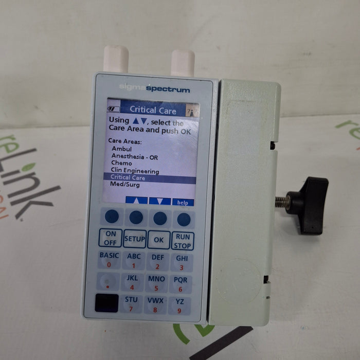 Baxter Sigma Spectrum 6.02.07 with A/B/G/N Battery Infusion Pump