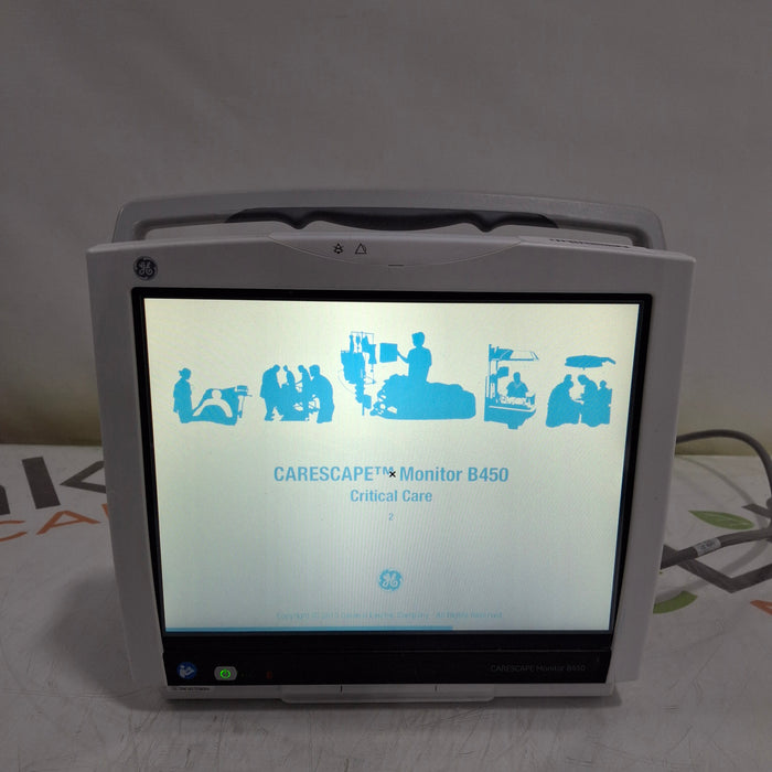 GE Healthcare GE Healthcare Carescape B450 Critical Care Patient Monitor Patient Monitors reLink Medical
