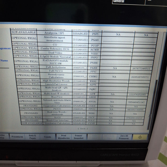 GE Healthcare GE Healthcare Carescape B450 Post Anesthesia Care Patient Monitor Patient Monitors reLink Medical