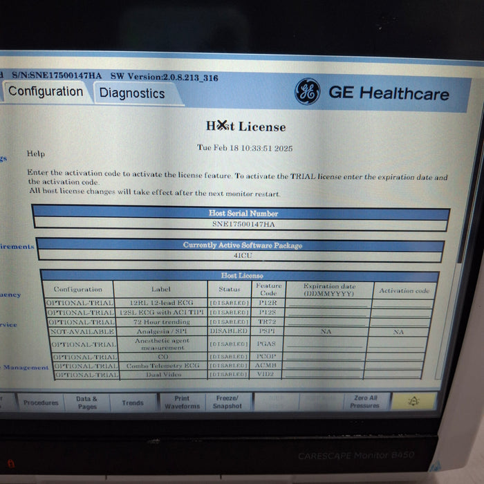 GE Healthcare GE Healthcare Carescape B450 Critical Care Patient Monitor Patient Monitors reLink Medical
