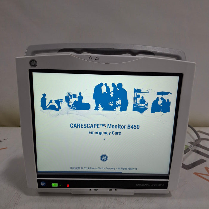 GE Healthcare GE Healthcare Carescape B450 Emergency Care Patient Monitor Patient Monitors reLink Medical