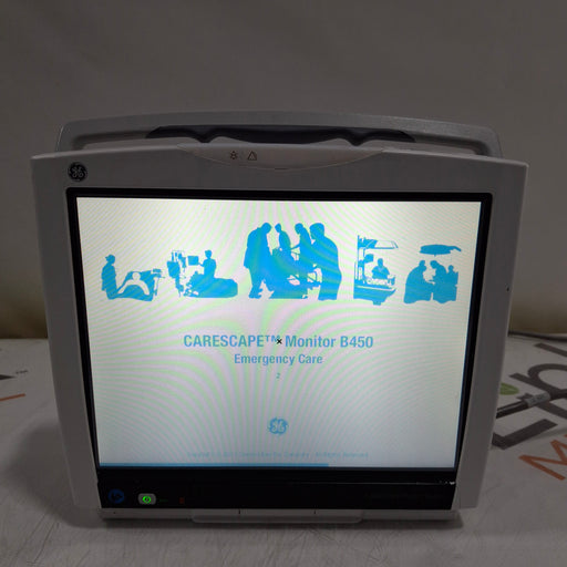 GE Healthcare GE Healthcare Carescape B450 Emergency Care Patient Monitor Patient Monitors reLink Medical