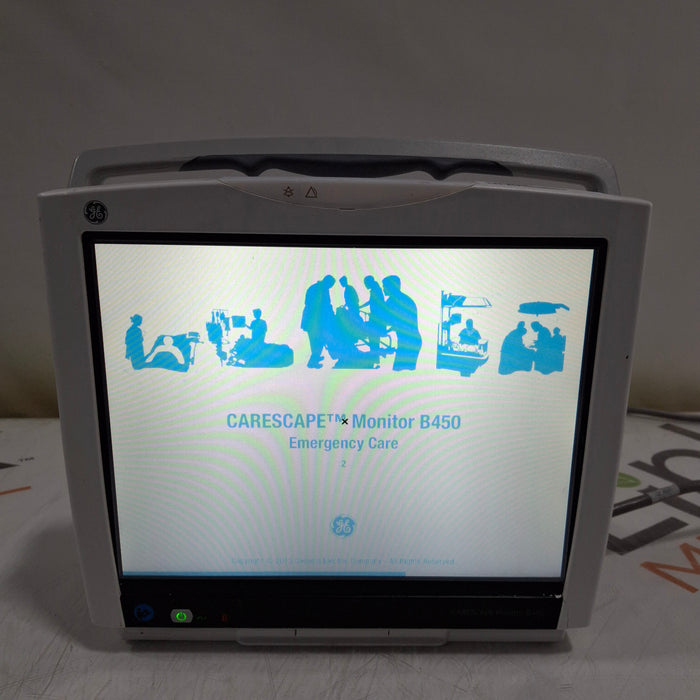 GE Healthcare GE Healthcare Carescape B450 Emergency Care Patient Monitor Patient Monitors reLink Medical