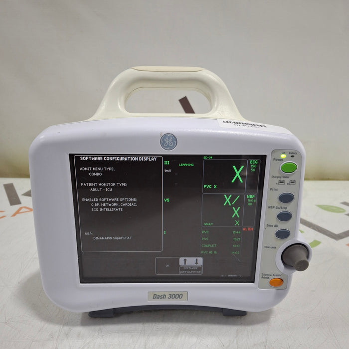 GE Healthcare GE Healthcare Dash 3000 - Masimo SpO2 Patient Monitor Patient Monitors reLink Medical