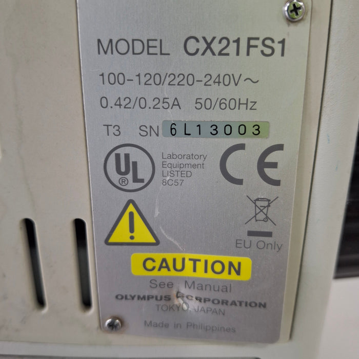 Olympus Olympus CX21 Binocular Microscope Lab Microscopes reLink Medical