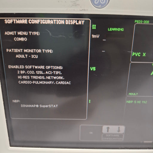 GE Healthcare GE Healthcare Dash 3000 - Masimo SpO2 Patient Monitor Patient Monitors reLink Medical