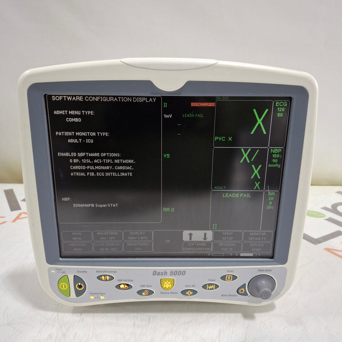 GE Healthcare GE Healthcare Dash 5000 - Masimo SpO2 Patient Monitor Patient Monitors reLink Medical