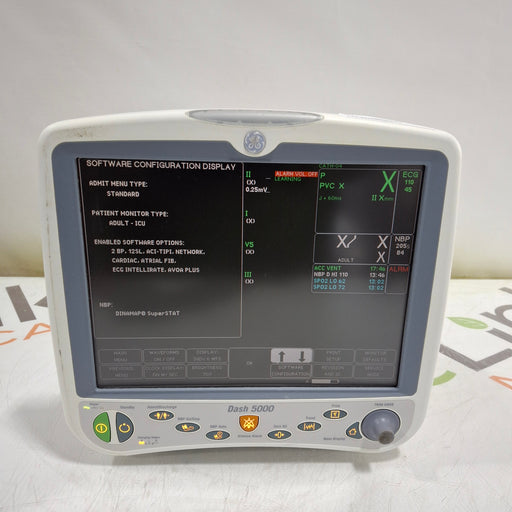 GE Healthcare GE Healthcare Dash 5000 - Masimo SpO2 Patient Monitor Patient Monitors reLink Medical