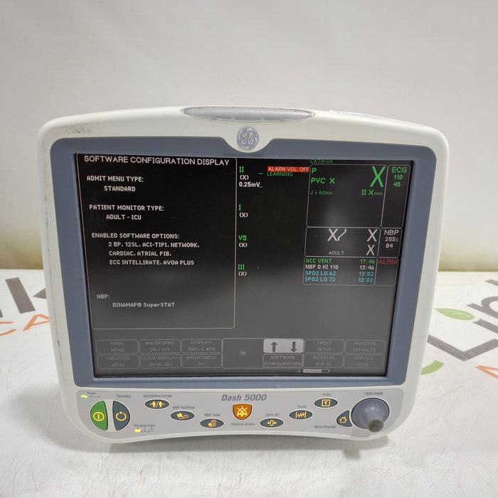 GE Healthcare GE Healthcare Dash 5000 - Masimo SpO2 Patient Monitor Patient Monitors reLink Medical