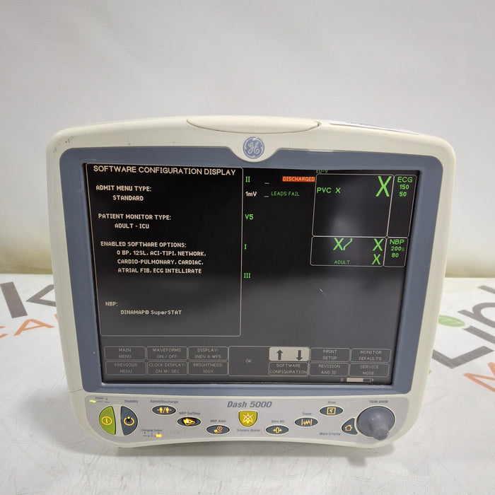 GE Healthcare GE Healthcare Dash 5000 - Masimo SpO2 Patient Monitor Patient Monitors reLink Medical
