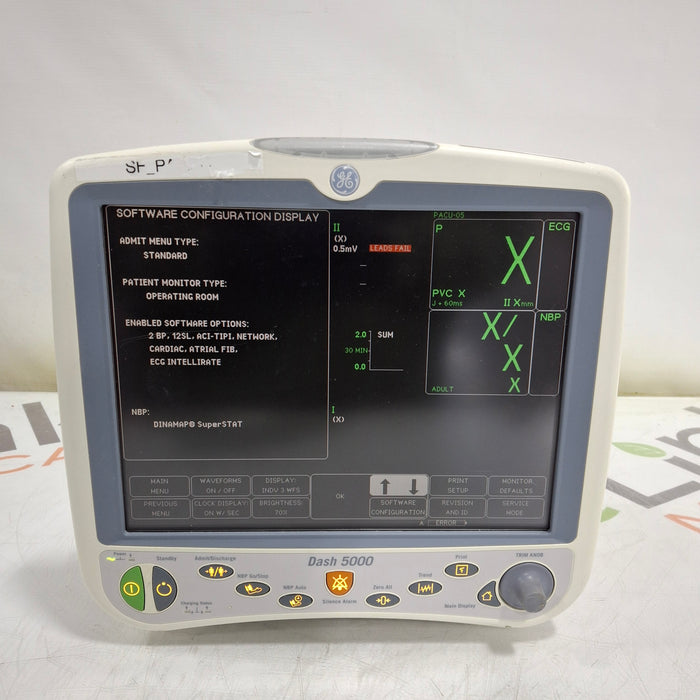 GE Healthcare GE Healthcare Dash 5000 - Masimo SpO2 Patient Monitor Patient Monitors reLink Medical