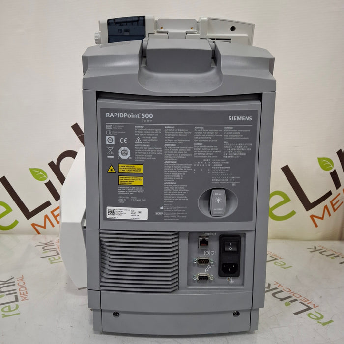 Siemens Rapidpoint 500 Blood Gas Analyzer