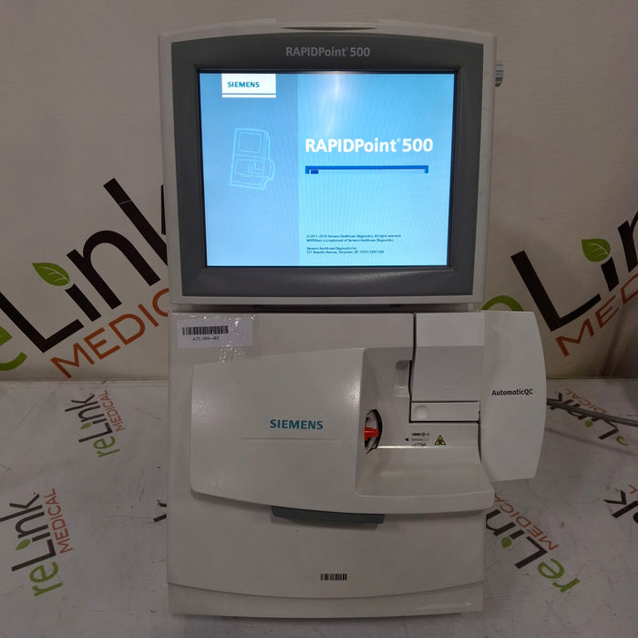 Siemens Rapidpoint 500 Blood Gas Analyzer