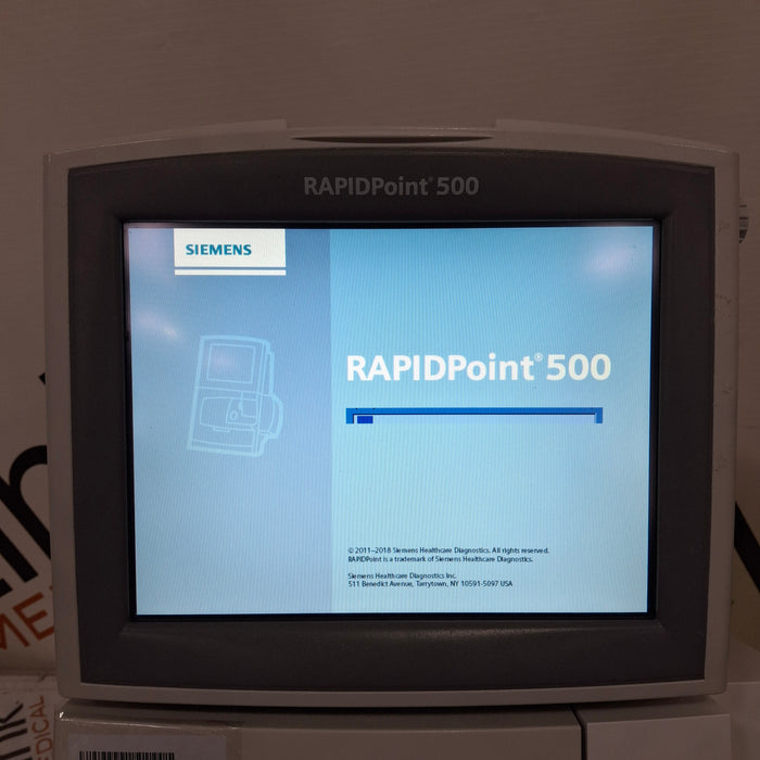 Siemens Rapidpoint 500 Blood Gas Analyzer