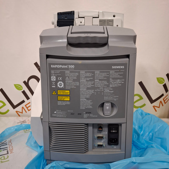 Siemens Siemens Rapidpoint 500 Blood Gas Analyzer Clinical Lab reLink Medical