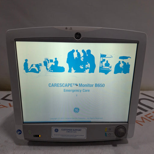 GE Healthcare GE Healthcare Carescape B650 Emergency Care Patient Monitor Patient Monitors reLink Medical