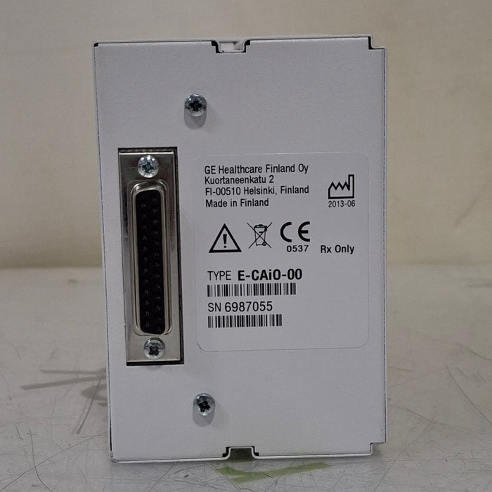 GE Healthcare GE Healthcare E-CAiO-00 Gas Exhaust Module Patient Monitors reLink Medical
