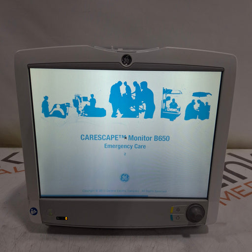 GE Healthcare GE Healthcare Carescape B650 Emergency Care Patient Monitor Patient Monitors reLink Medical