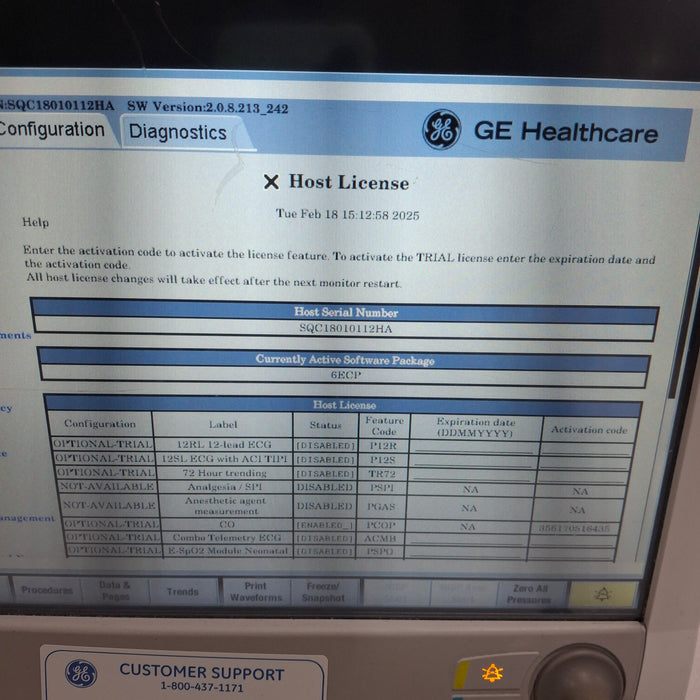 GE Healthcare GE Healthcare Carescape B650 Emergency Care Patient Monitor Patient Monitors reLink Medical