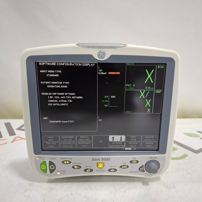 GE Healthcare GE Healthcare Dash 5000 - Masimo SpO2 Patient Monitor Patient Monitors reLink Medical