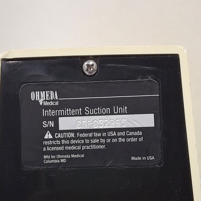 Ohmeda Medical Ohmeda Medical 200 Intermittent Suction Unit Respiratory reLink Medical