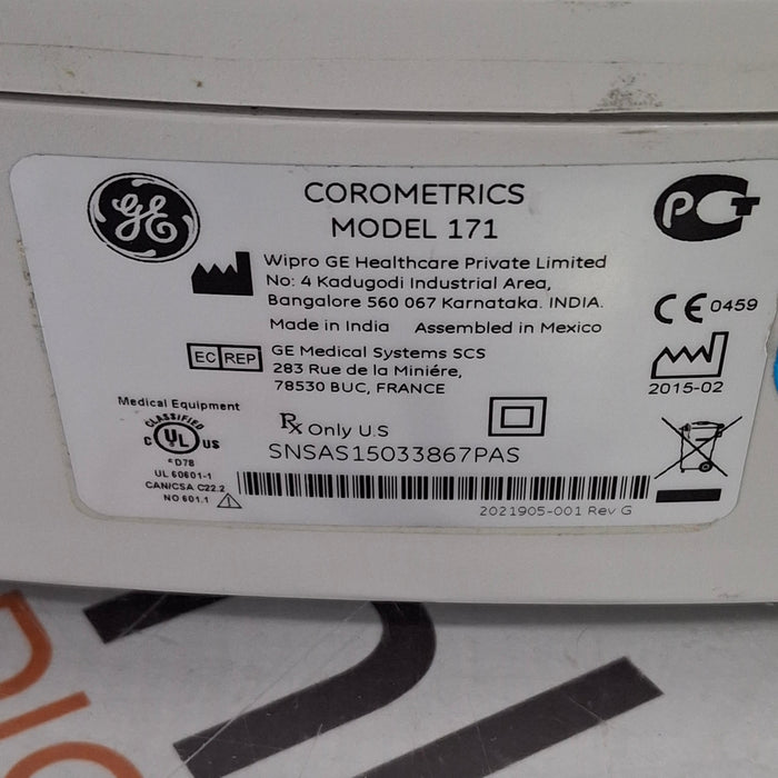 GE Healthcare GE Healthcare Corometrics 170 Series Model 171 Fetal Monitor Patient Monitors reLink Medical
