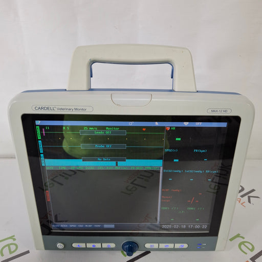 Midmark Midmark Cardell MAX-12 HD Veterinary Monitor Patient Monitors reLink Medical