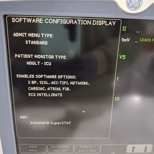 GE Healthcare GE Healthcare Dash 5000 - Masimo SpO2 Patient Monitor Patient Monitors reLink Medical