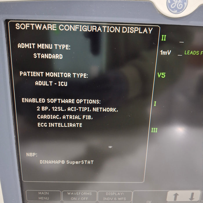 GE Healthcare GE Healthcare Dash 5000 - Masimo SpO2 Patient Monitor Patient Monitors reLink Medical