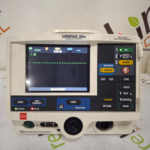 Physio-Control Physio-Control LifePak 20e Defibrillator Defibrillators reLink Medical