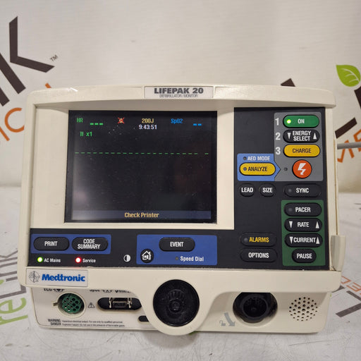 Physio-Control Physio-Control LifePak 20 Defib Defibrillators reLink Medical