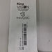King Systems Corporation King Systems Corporation KingVision KVL03C Video Laryngoscope Channeled Blade #3 Rigid Endoscopy reLink Medical