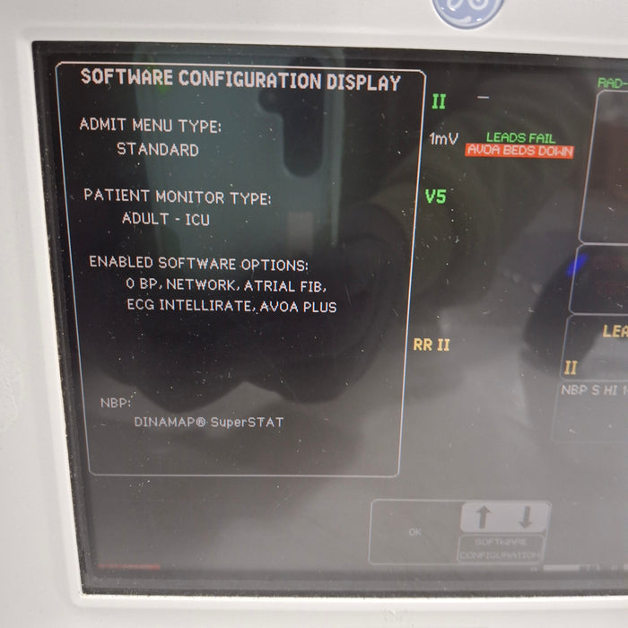 GE Healthcare GE Healthcare Dash 3000 - Masimo SpO2 Patient Monitor Patient Monitors reLink Medical