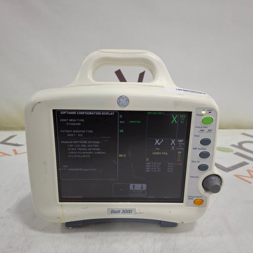 GE Healthcare GE Healthcare Dash 3000 - Masimo SpO2 Patient Monitor Patient Monitors reLink Medical